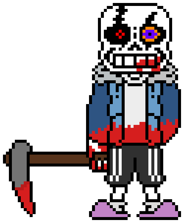 [d6b045] Demented: Do ya mean him? *Points to Erratic Asriel raiding Mcdonalds* 