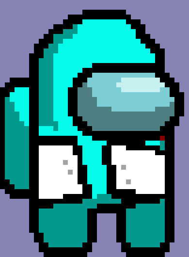 [1d49ac] you want a cyan crew mate like this-among jus