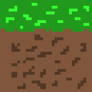 [1c2f2b] Grass Block 32X32 topics
