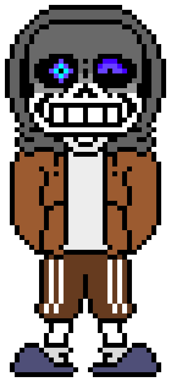 [d6b045] Overhills! Sans: Heh guess I could find new aus... *Mecha flys off to kill frisk* WAIT!