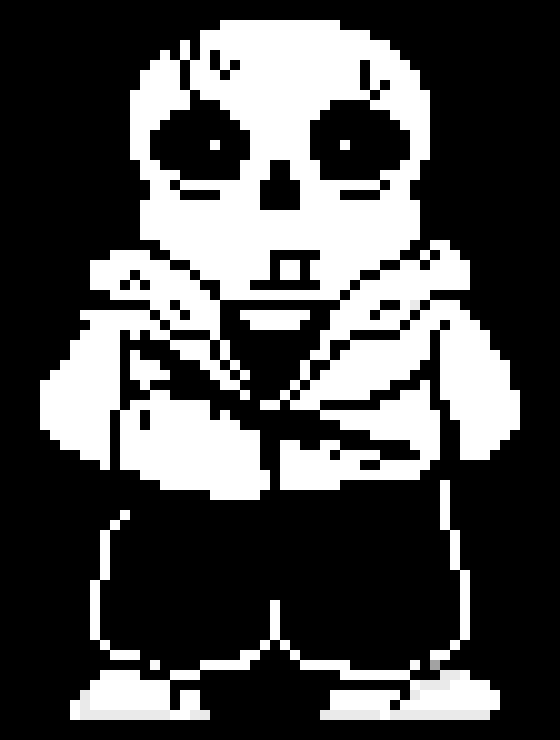 [9664c4] ACERTALE - Sans battle sprite (Slash V2)