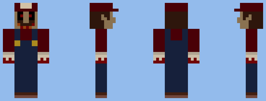 [ce1f24] Minecraft Horror M Skin