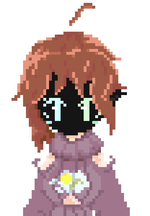 Let her hair down