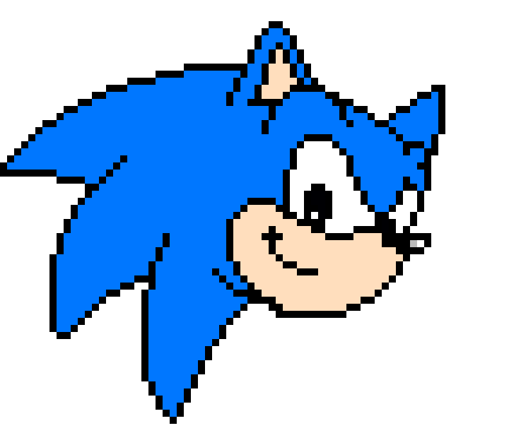[10304b] Classic Sonic Face