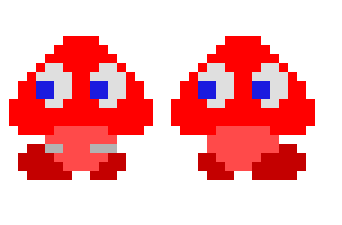 [3e8103] (Red Pac-Man) Ghost Goomba