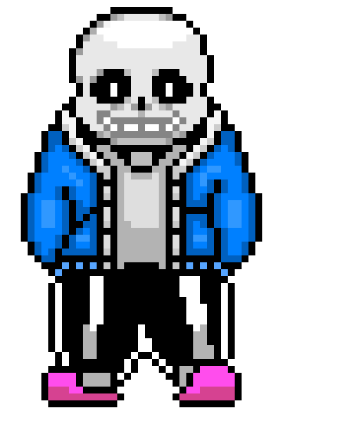 UnderTale - Sans. (Advanced Overworld Sprite) (KamuiSenketsu)