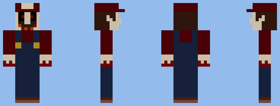 [ce1f24] Minecraft Horror M Skin