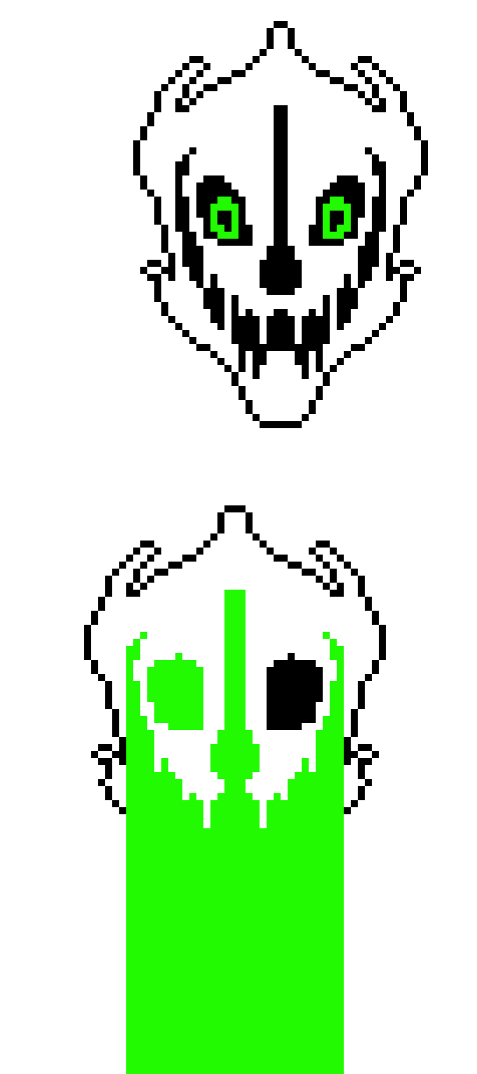 [d7d830] Green Gaster Blaster