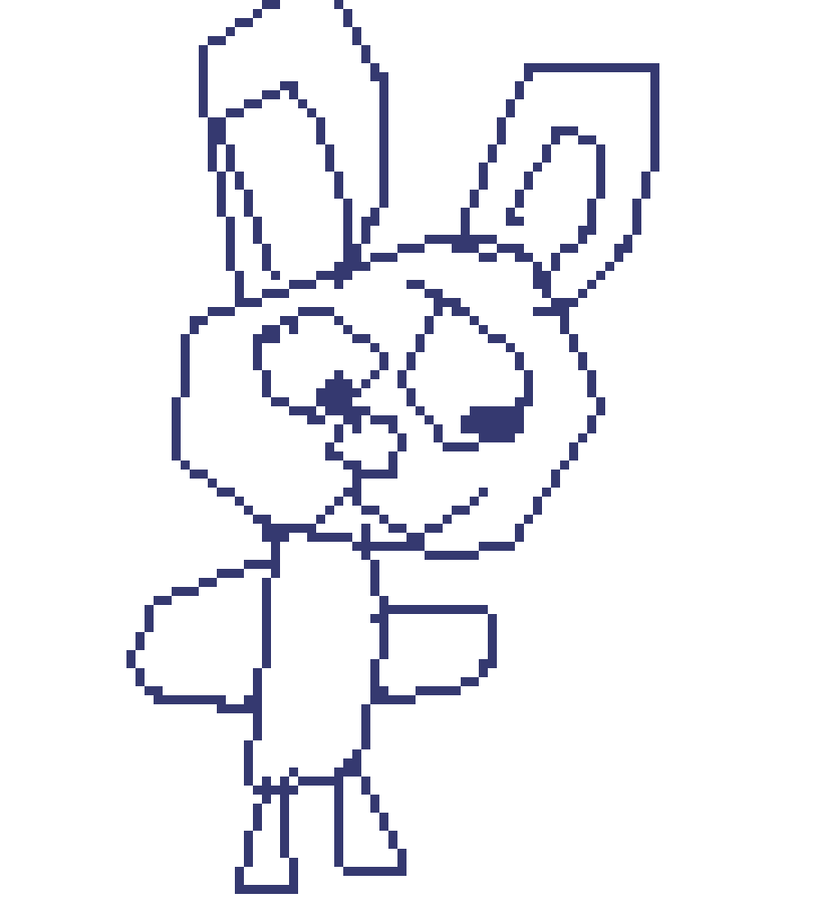 [bd8a64]  Blue rabbit