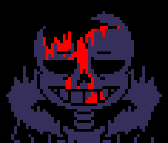 [7ce906] Nobody. -HorrorTale Sans