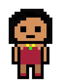 [2a4e30] bella Goth pixel sprite base