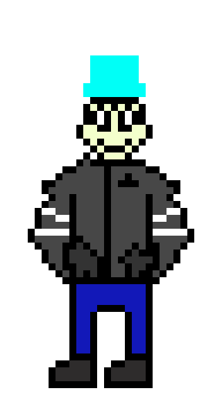 [de5b0d] humantale Marco (napstablook)overworld cry hat