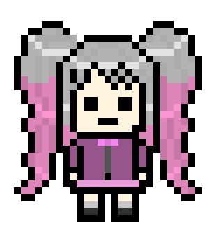 [cdd5e1] danganronpa pixel sprite base