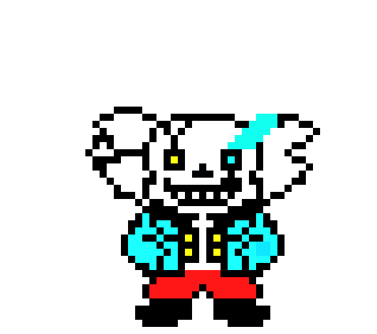 [9664c4] blueflame Gaster!Sans