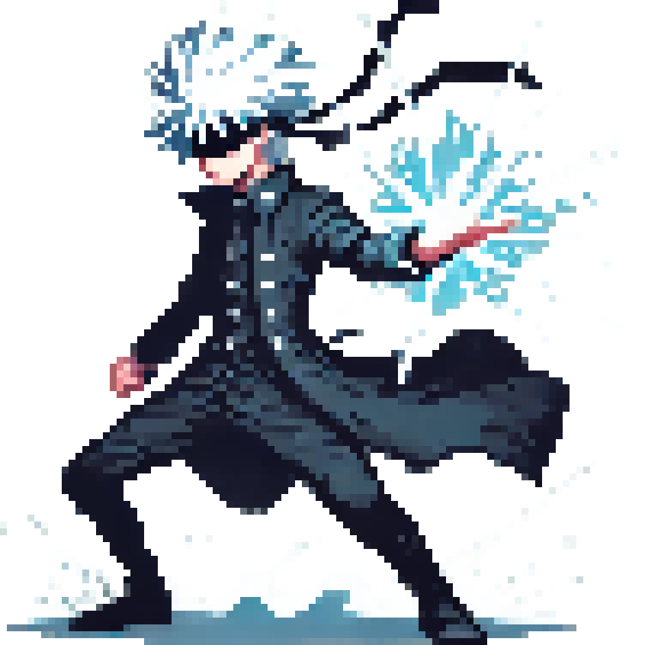 [4be08d] Satoru_Gojo_Hechizo_Azul