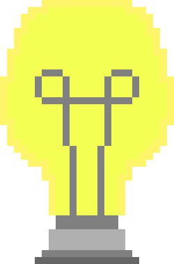 [4bc1b8] light bulb (lighted)
