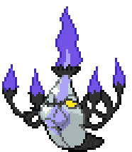 [990543] Chandelure/Metapod