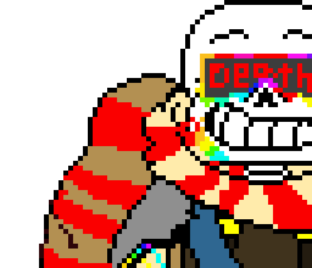 [5c9b7c] See? It’s white  - Fresh!Ink sans