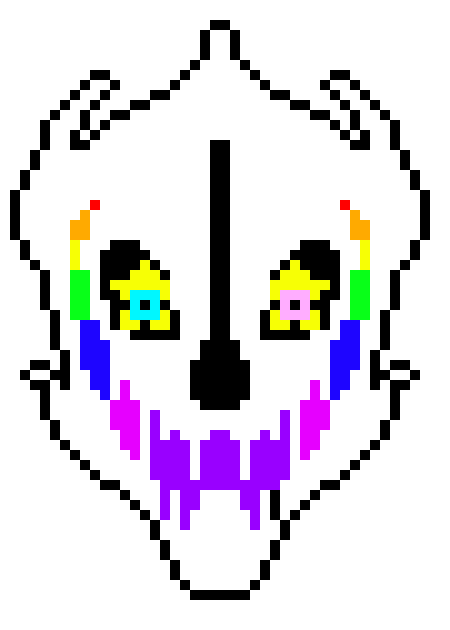 [9664c4]  my Gaster Blaster Sprite