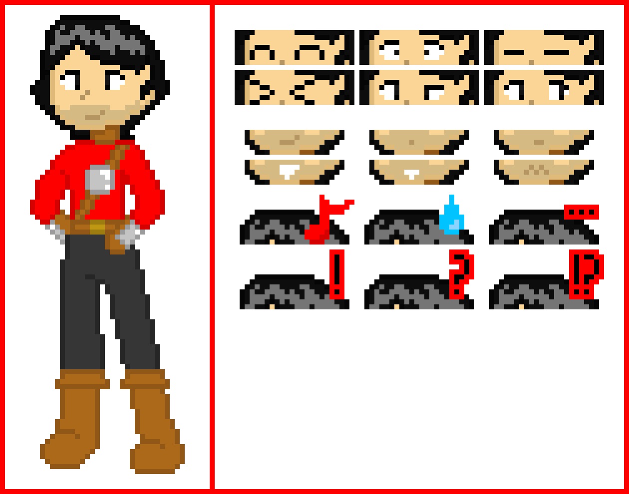 Hero TJ Spritesheet