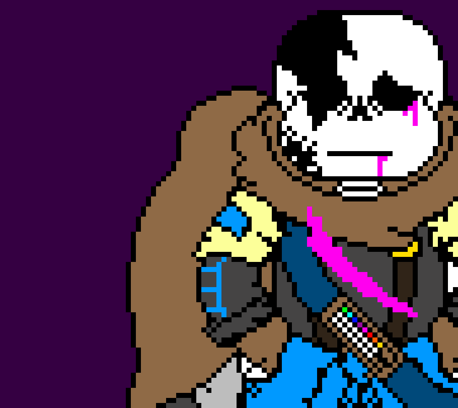 (a pink bone smashes into papyrus's skull)