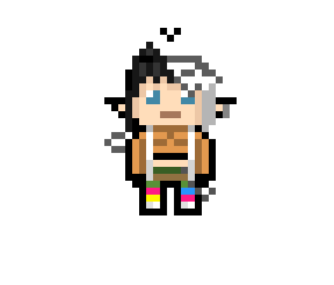 [855a49] danganronpa pixel haru
