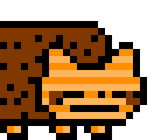 *slowly starts to be burnt to a crisp*-cookie cat