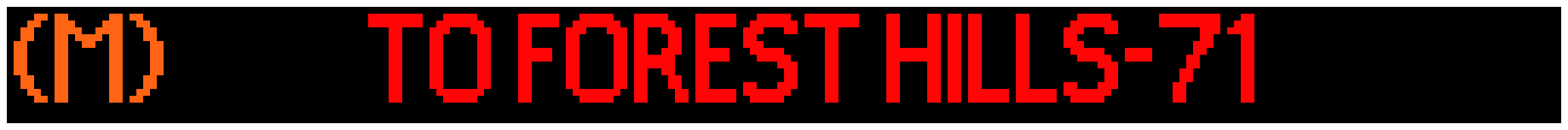 [9664c4] (M)  To Forest Hills-71