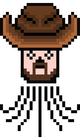 [9664c4] cowboy head