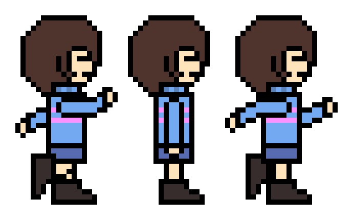 [37eeee] Frisk Revamp Running