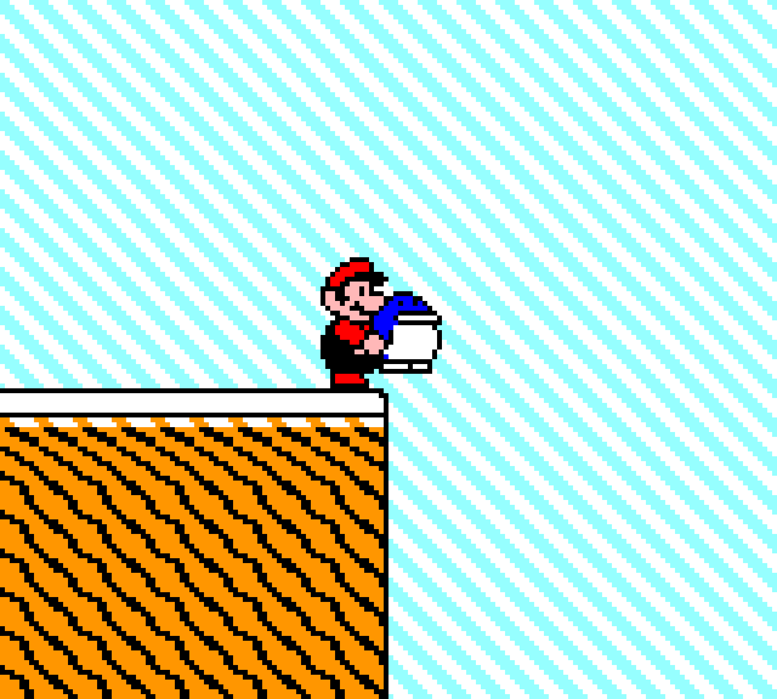 Mario And The Little Penguin