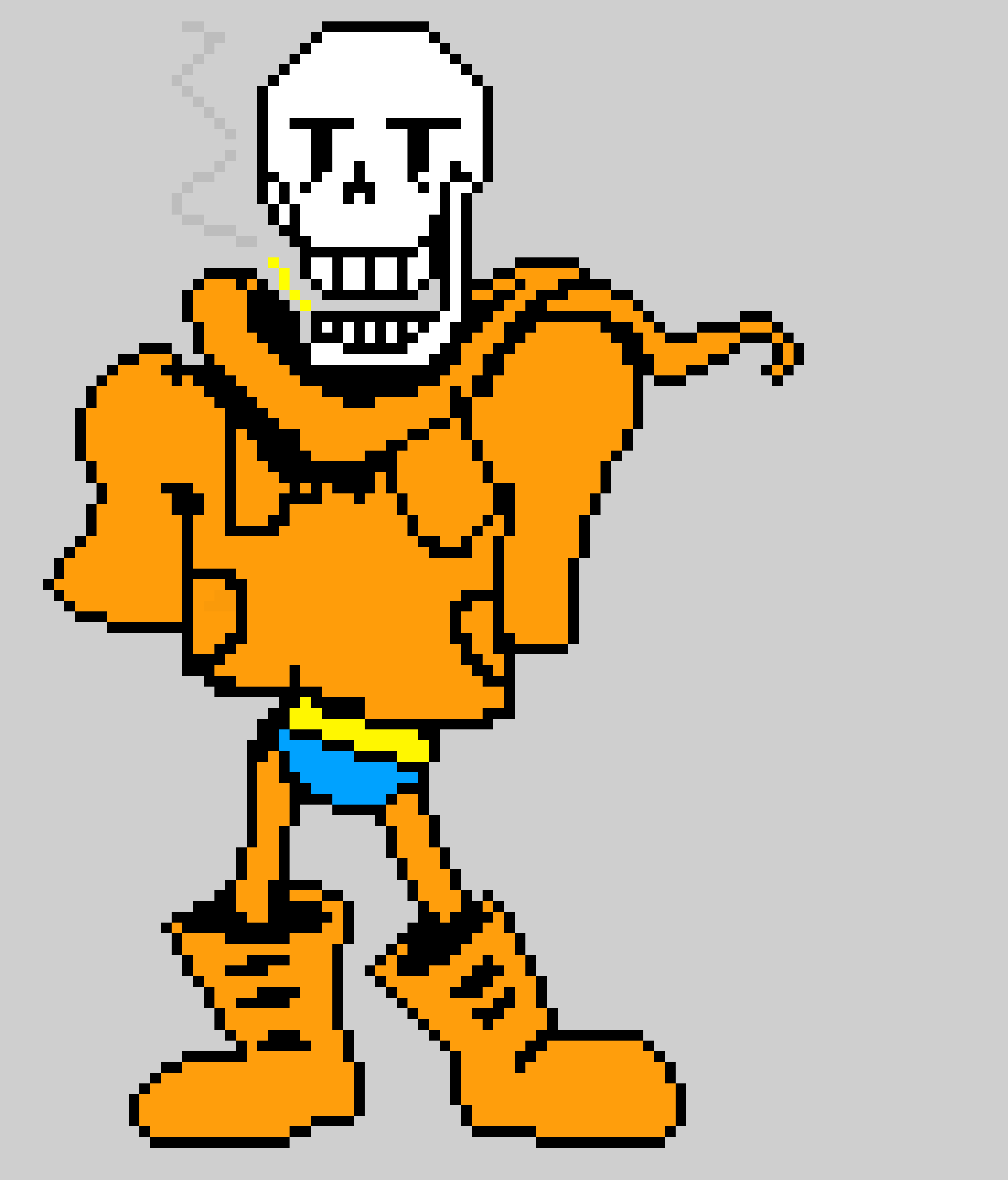 [9664c4] Underswap: Carrot Papyrus battle sprite(regular) v 1.0