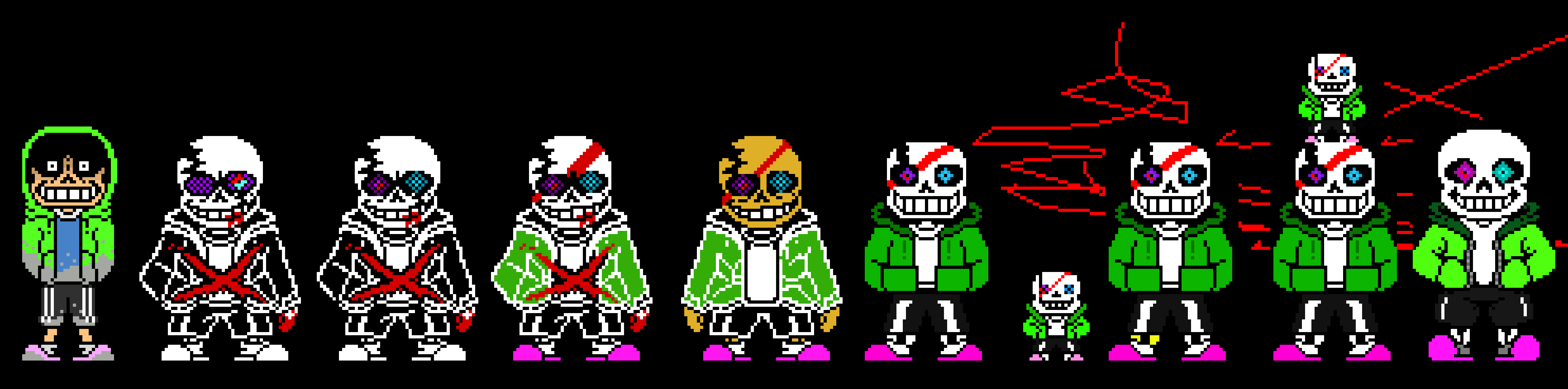 [d082ec] OFFICIAL Evolution Of Hayden. (fix) (sorry the red line wasn't see able)