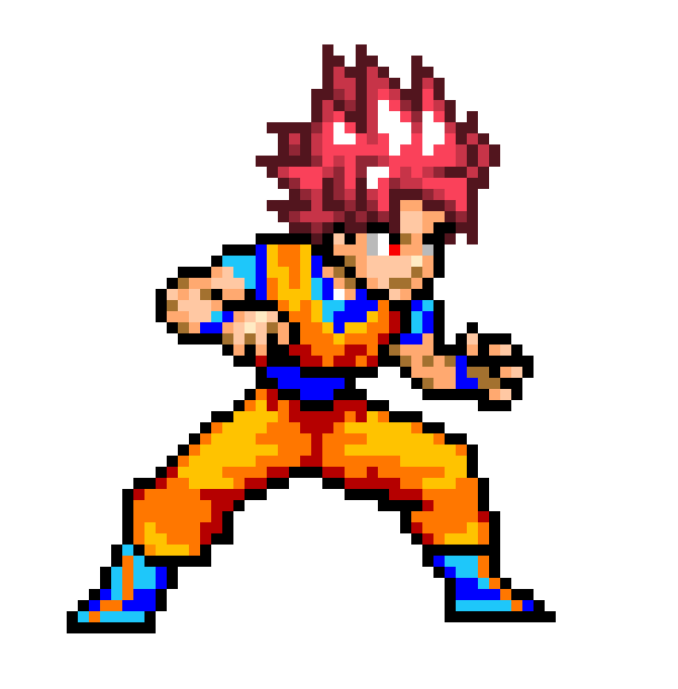 [f868dd] Goku (Super Saiyan god 2)