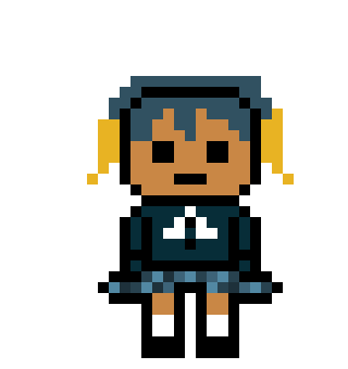 [eaaf3d] danganronpa pixel sprite base