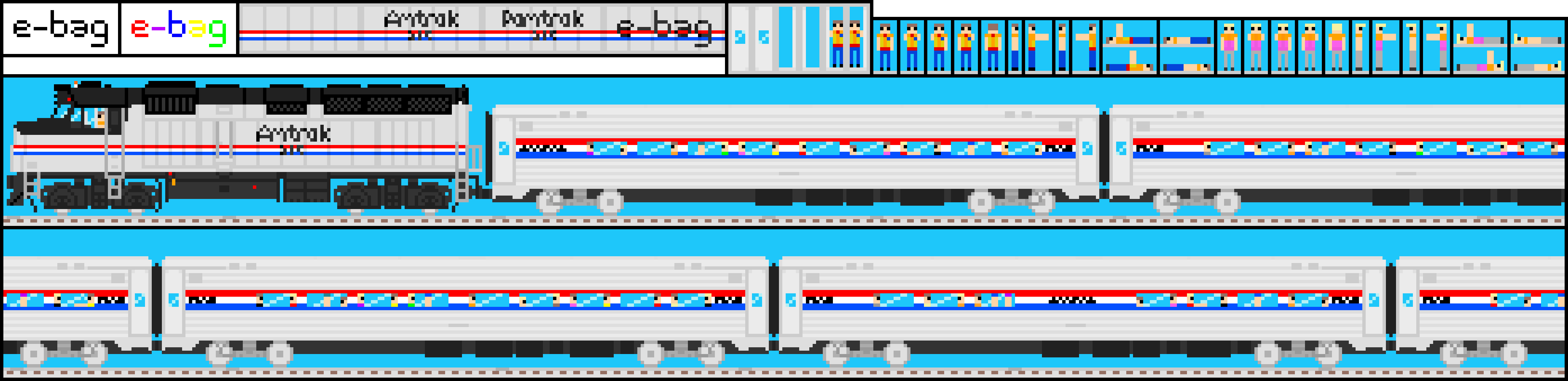[c4081a] F40PH W/ Coaches, Characters, and Customize Options