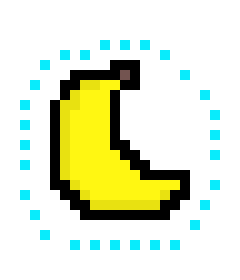 [9664c4] Banana Blinking Animation 2