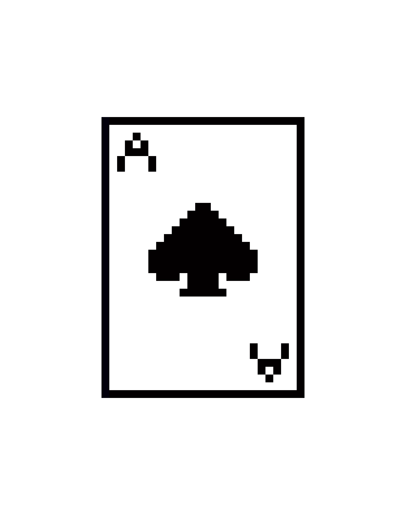[e74500] Ace of spades bebeb
