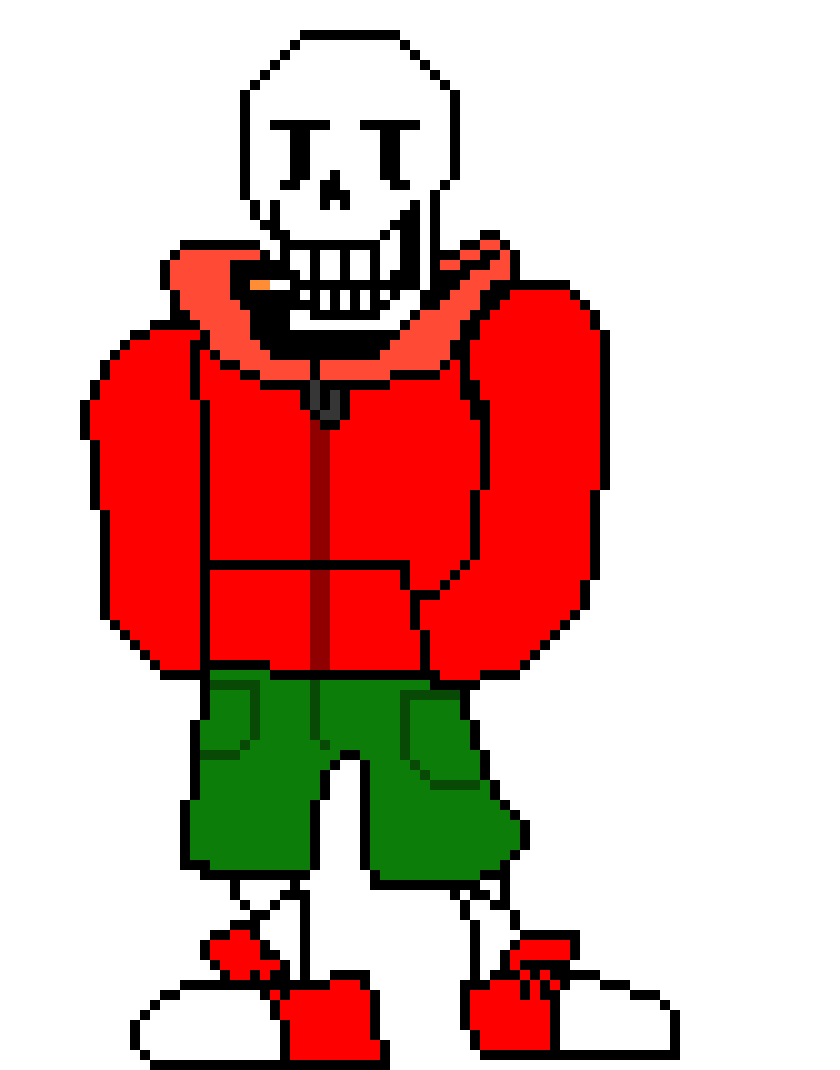 Underswap Papyrus Sprite