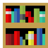 Minecraft bookshelf 