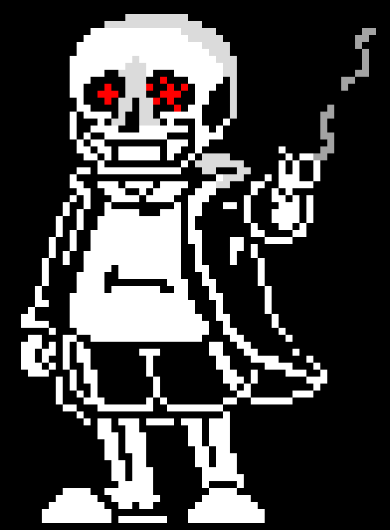 sudden changes sans: [bumps into c.c] AHHH [shoots gun]