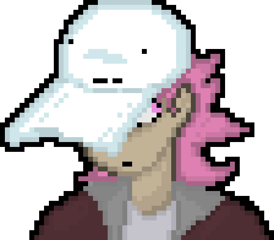[a105bb] puffy jacket that makes him look like a marshmello