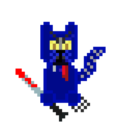 [57badb] Blue Cat
