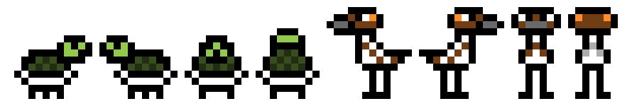 [9664c4] Sheldon And Dashi Overworld Sprites