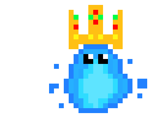 [4e9495] slime KING