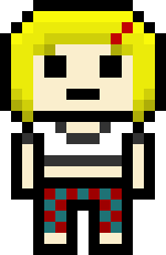 [86a47a] danganronpa pixel sprite base - Tsumugi Kamukura V2
