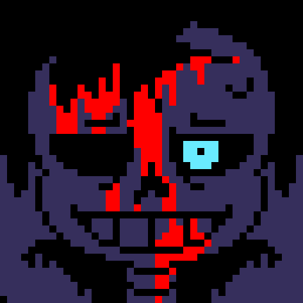 [7ce906] Honestly I've gone through too much hell to be threaten... -HorrorTale Sans
