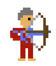 [9664c4] bow and arrow dude