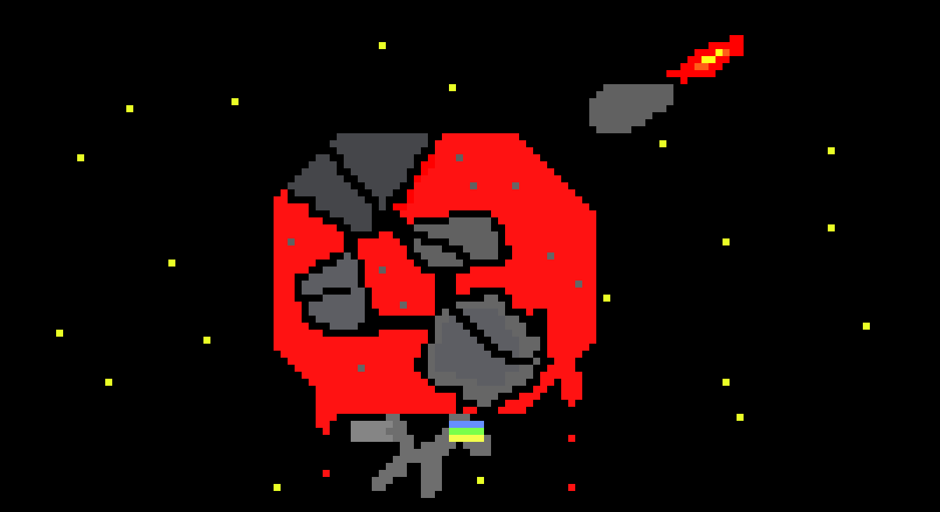 [6ae249] Molten plantet