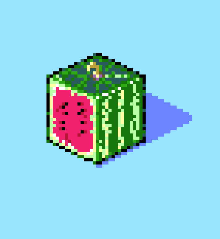 [9664c4] Square Watermelon